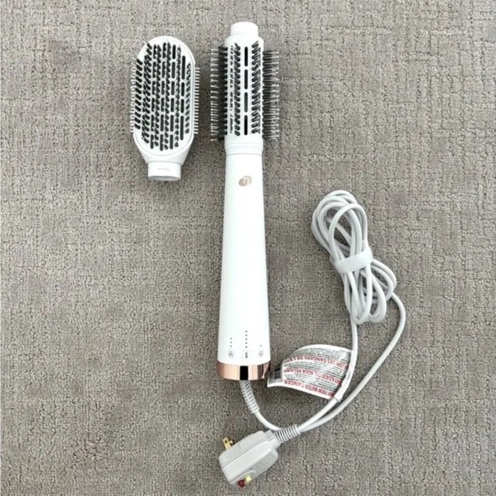 T3 AireBrush Duo Interchangeable Hot Air Blow Dry Brush